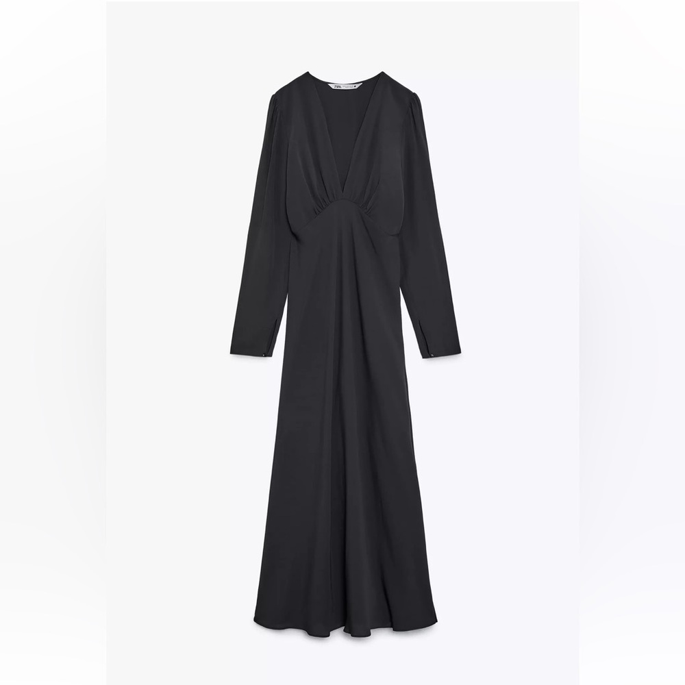 🎁Zara Midi Elegante Dress - New🎁 - Picture 5 of 14